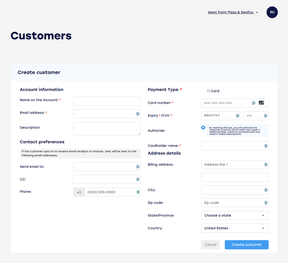 Invoicing
